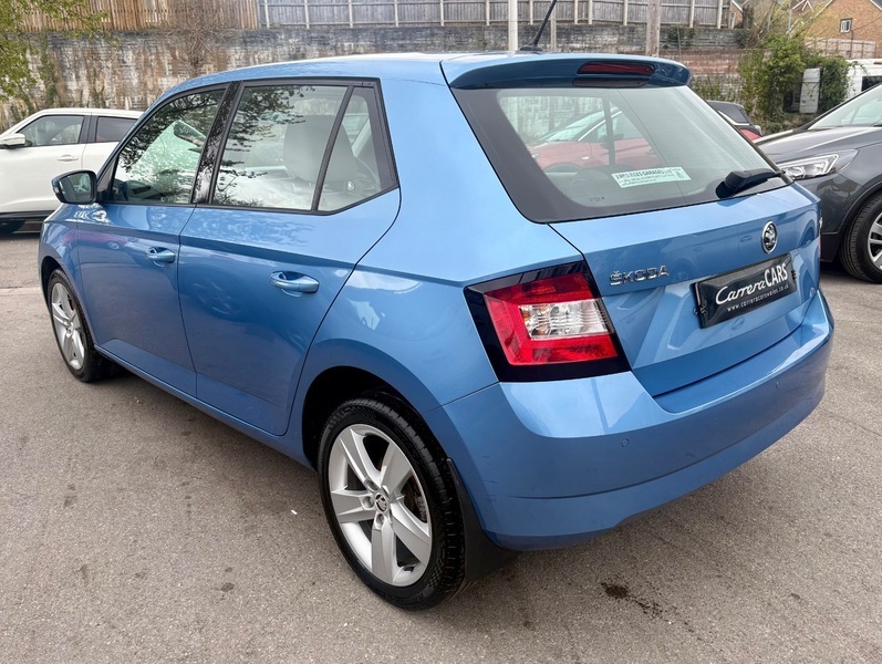 Skoda Fabia Se L Tsi CU18VLA Blue #4