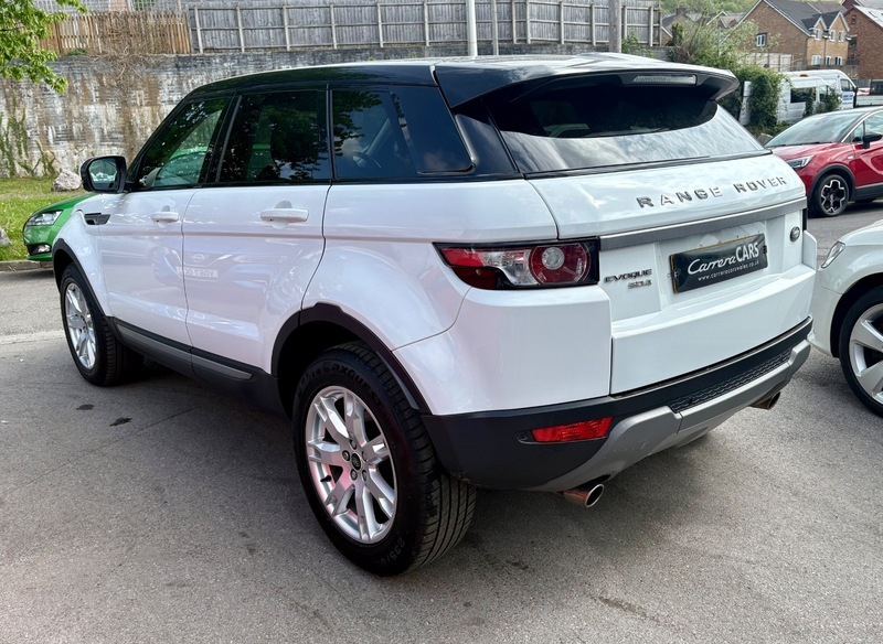 Land Rover Range Rover Evoque Sd4 Pure Tech DU63RXK White #4