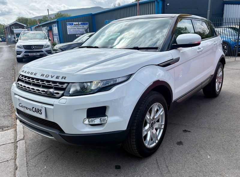 Land Rover Range Rover Evoque Sd4 Pure Tech DU63RXK White #3