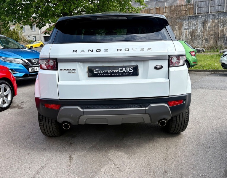 Land Rover Range Rover Evoque Sd4 Pure Tech DU63RXK White #5