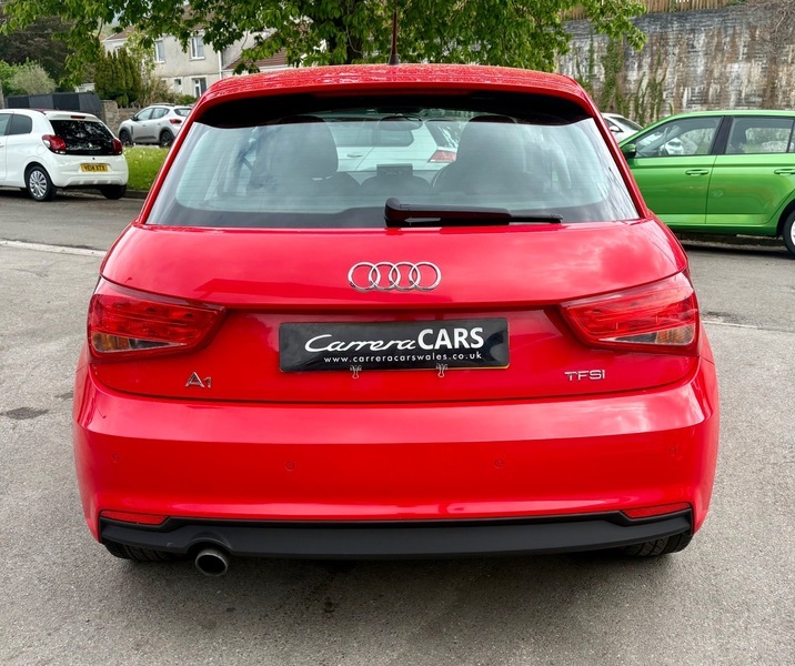 Audi A1 Sportback Tfsi Sport MJ67EKY Red #5