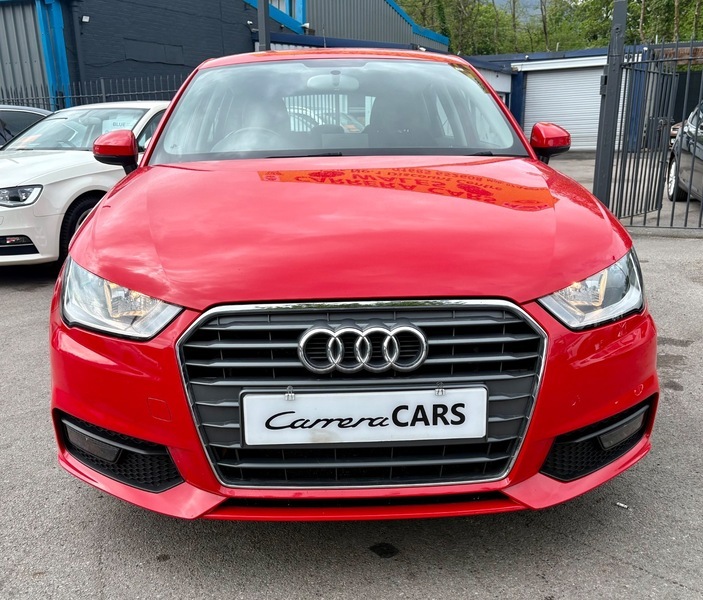 Audi A1 Sportback Tfsi Sport MJ67EKY Red #2