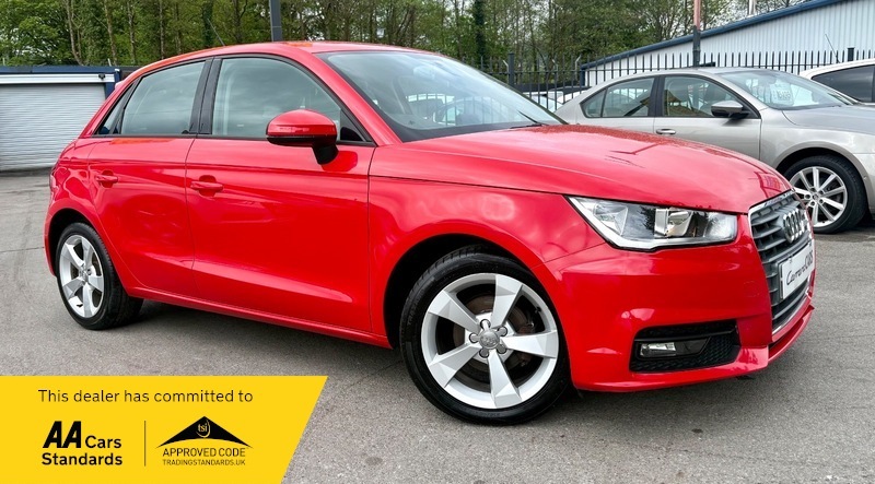 Audi A1 Sportback Tfsi Sport Red