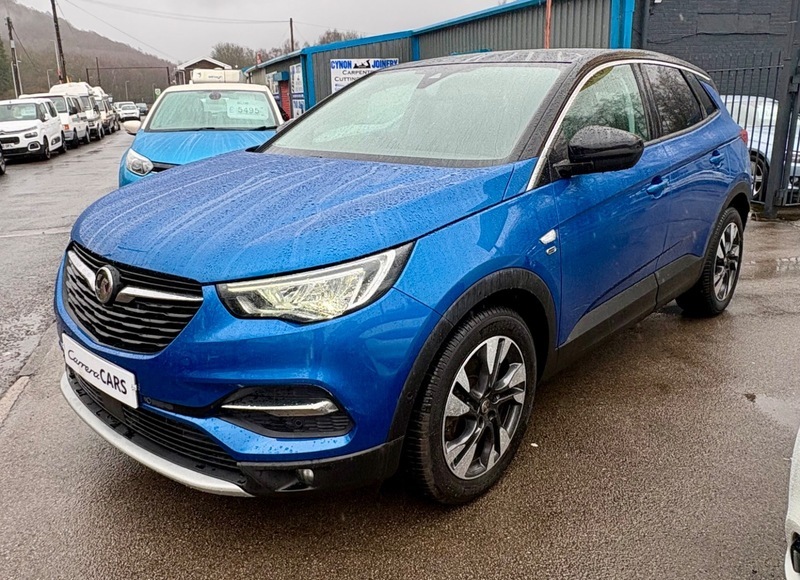 Vauxhall Grandland X Griffin RA21CFX Blue #3