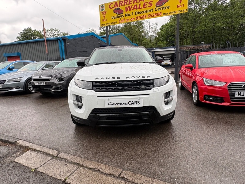 Land Rover Range Rover Evoque Sd4 Dynamic White #2