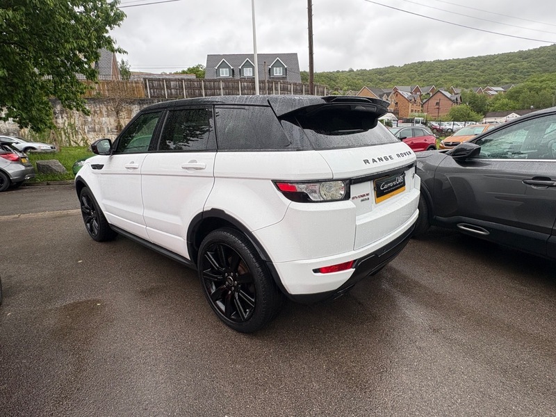 Land Rover Range Rover Evoque Sd4 Dynamic White #4