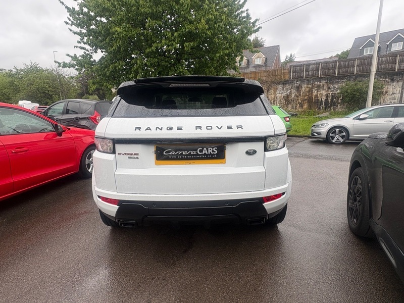 Land Rover Range Rover Evoque Sd4 Dynamic White #5