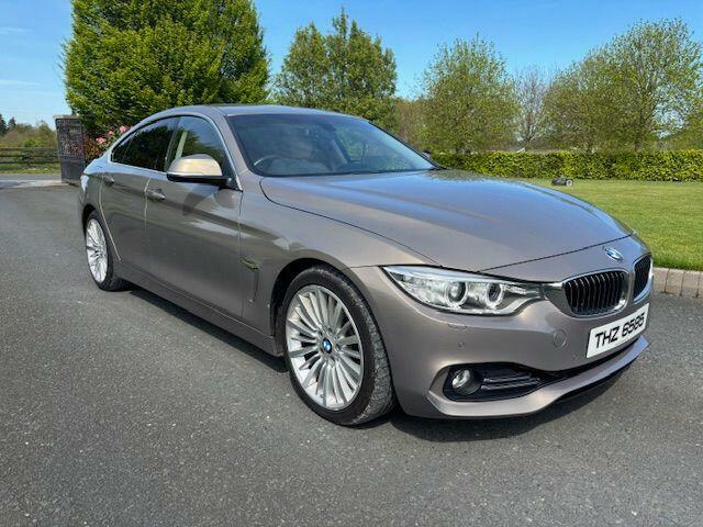 BMW 4 Series Gran Coupe 3.0 430D Luxury Euro 6 Ss Beige