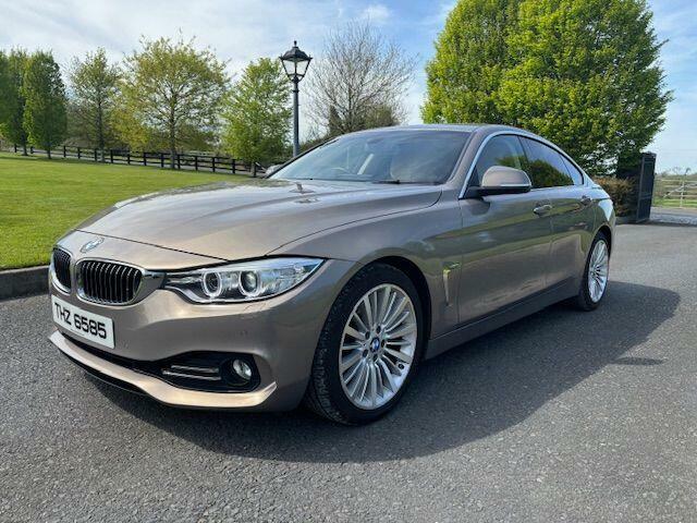 BMW 4 Series Gran Coupe 3.0 430D Luxury Euro 6 Ss THZ6585 Beige #3