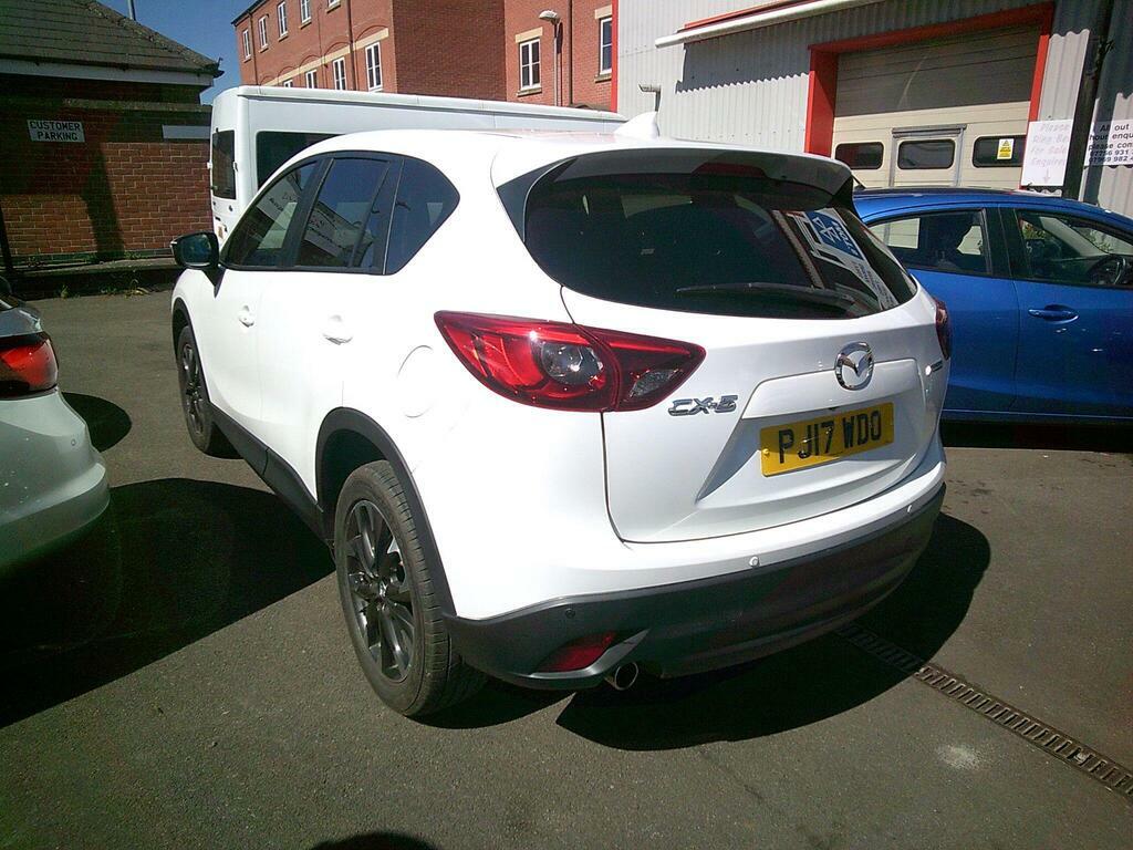 Mazda CX-5 2.2 Skyactiv-d Sport Nav Euro 6 S S White #4