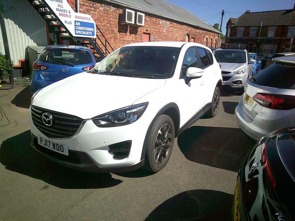 Mazda CX-5 2.2 Skyactiv-d Sport Nav Euro 6 S S White #3