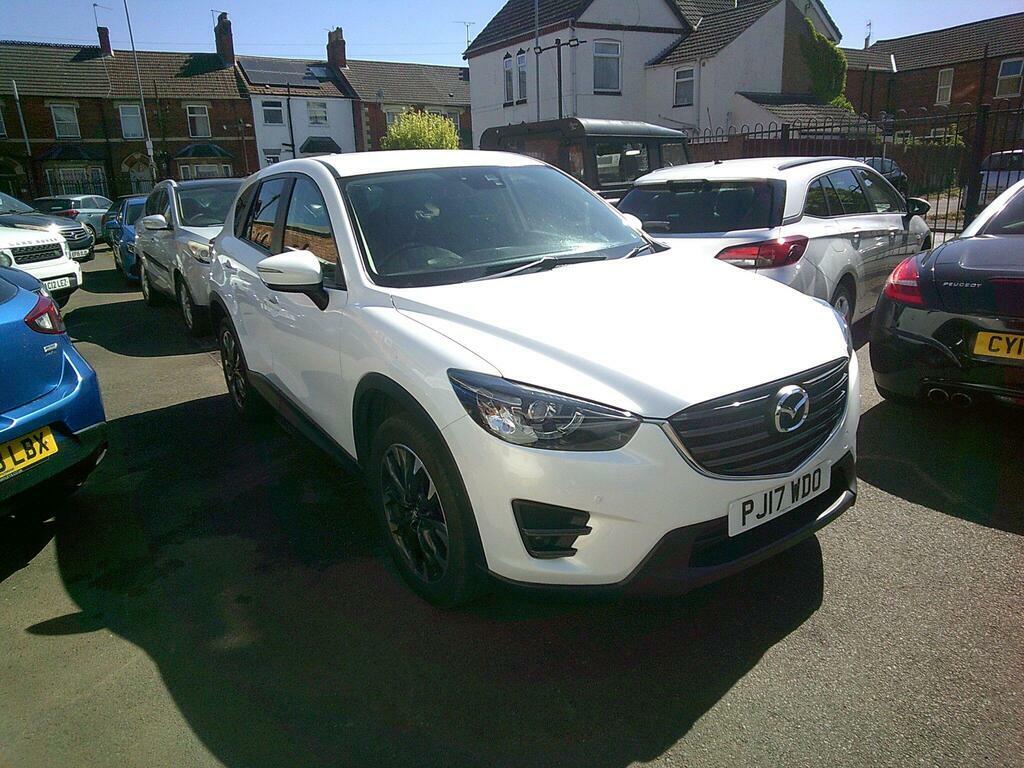 Mazda CX-5 2.2 Skyactiv-d Sport Nav Euro 6 S S White