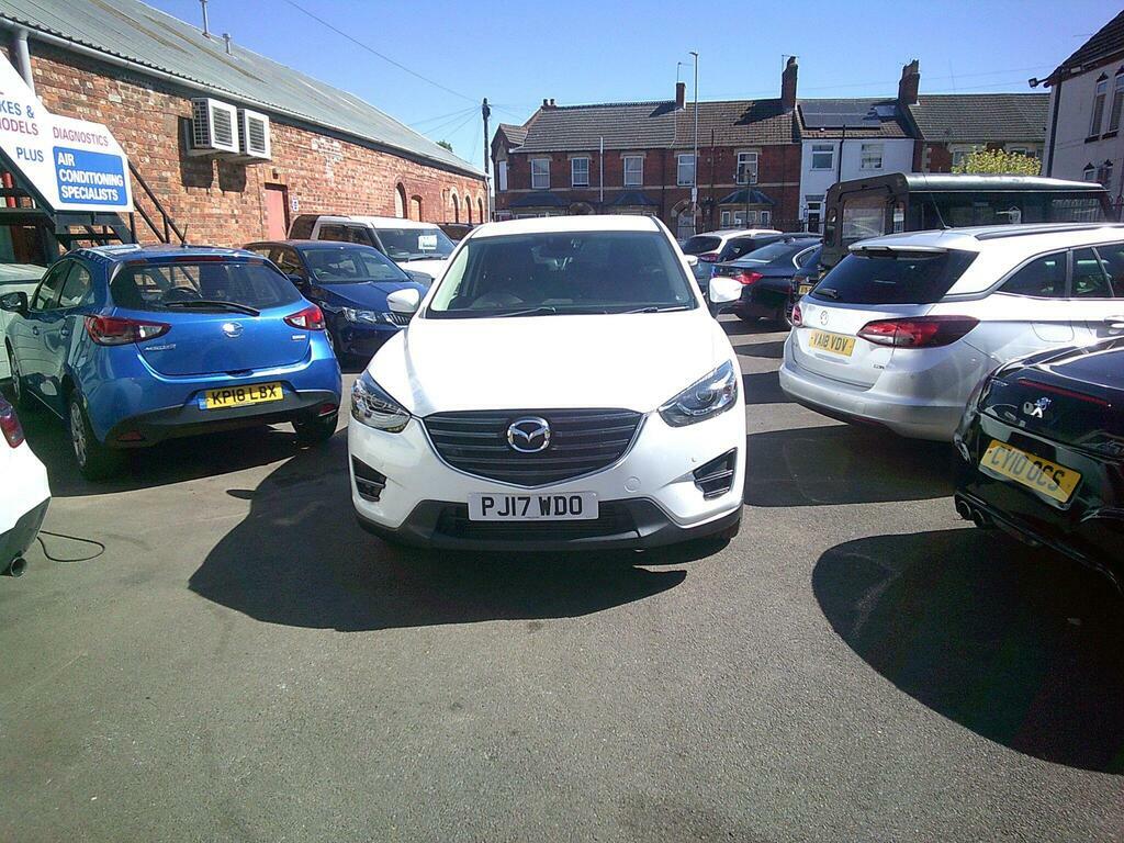 Mazda CX-5 2.2 Skyactiv-d Sport Nav Euro 6 S S White #2
