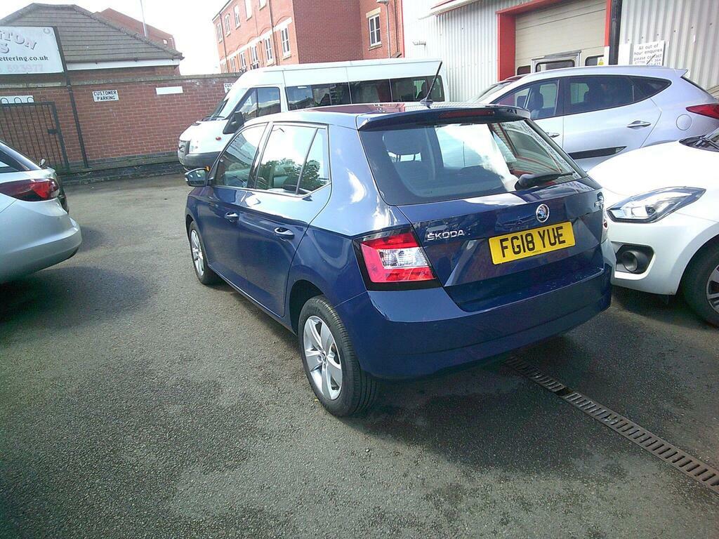 Skoda Fabia 1.0 Se Euro 6 S S FG18YUE Blue #3