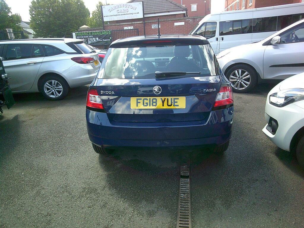 Skoda Fabia 1.0 Se Euro 6 S S FG18YUE Blue #5