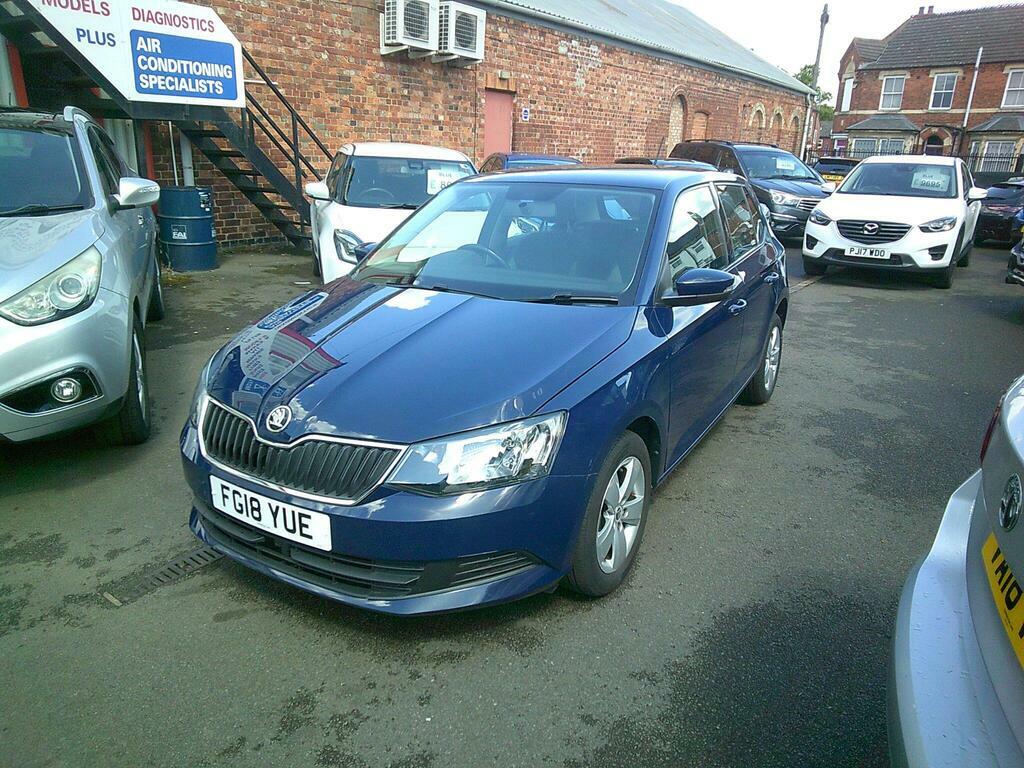 Skoda Fabia 1.0 Se Euro 6 S S FG18YUE Blue #2