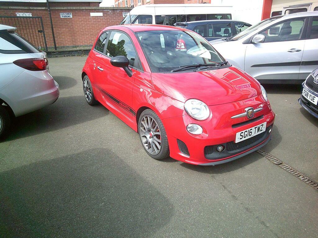 Abarth 595 1.4 T-jet Trofeo Euro 6 Red