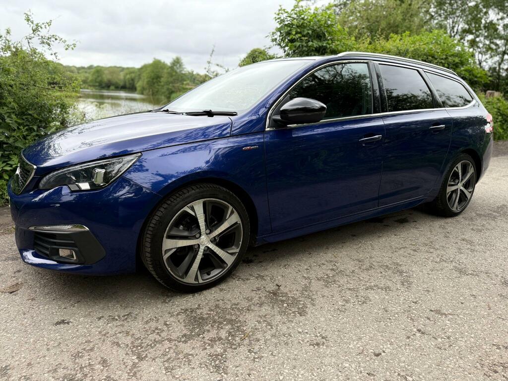 Peugeot 308 SW 1.2 Puretech Gt Line Euro 6 Ss Blue #3