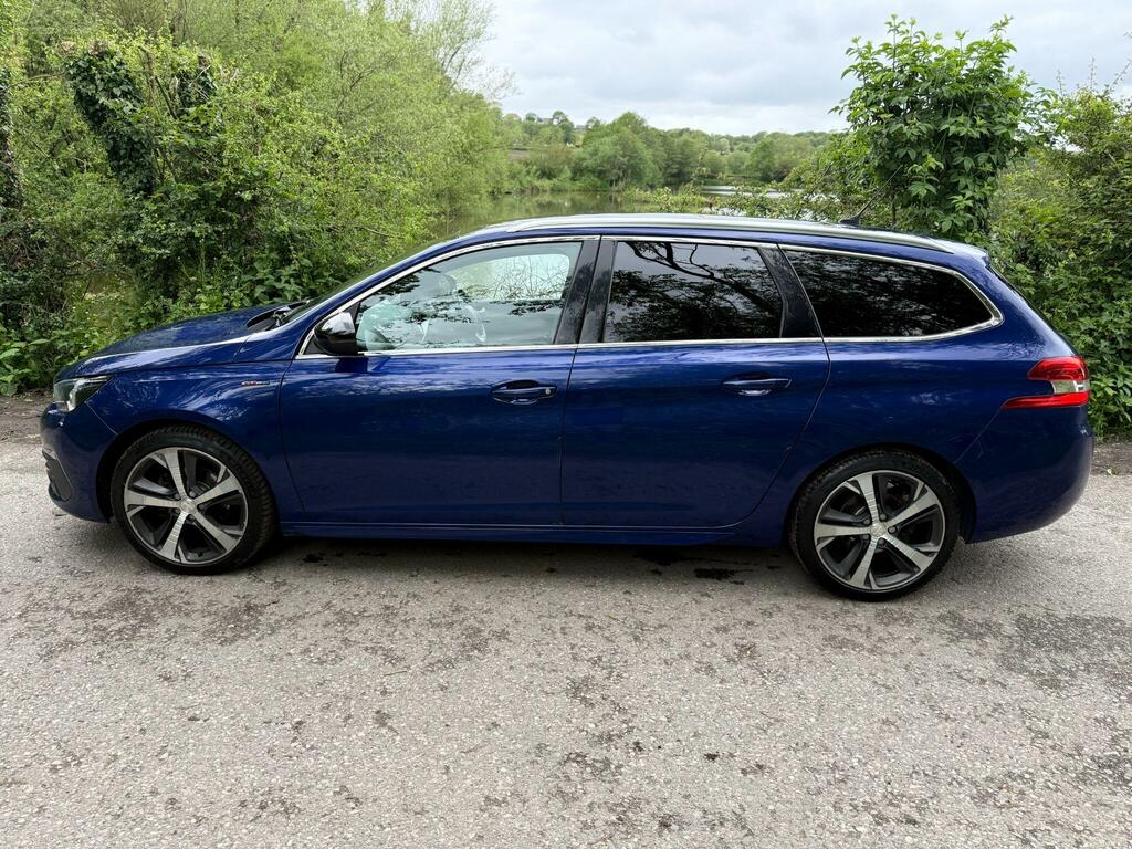 Peugeot 308 SW 1.2 Puretech Gt Line Euro 6 Ss Blue #5