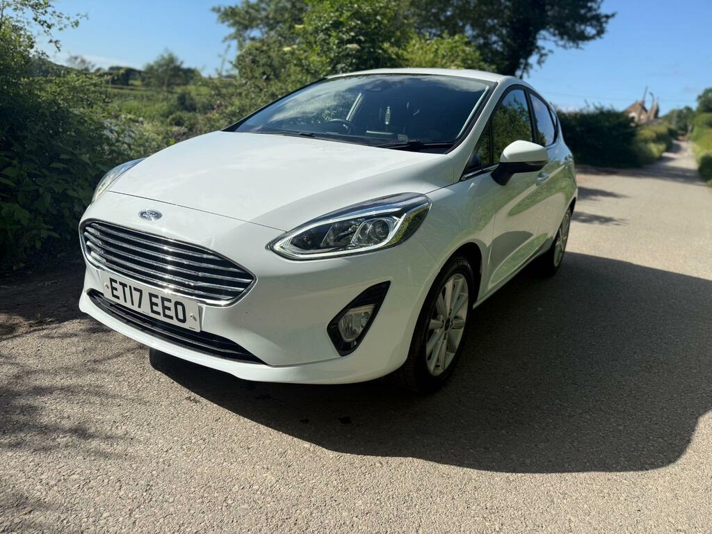 Ford Fiesta 1.0T Ecoboost Titanium Euro 6 Ss ET17EEO White #6