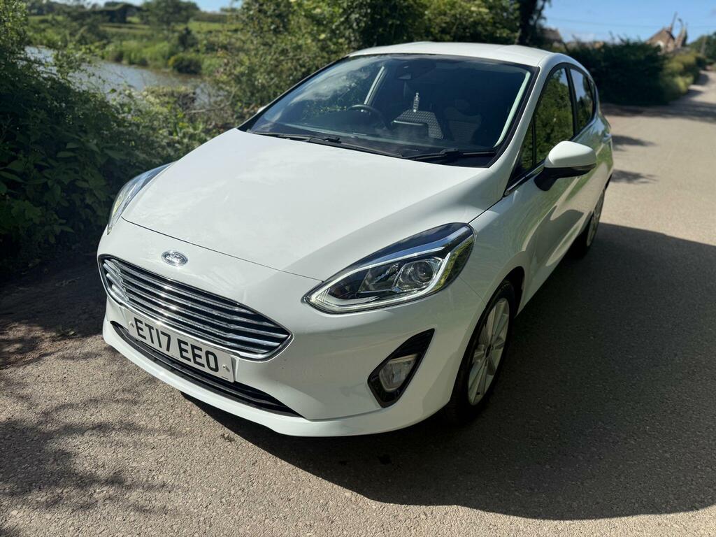 Ford Fiesta 1.0T Ecoboost Titanium Euro 6 Ss ET17EEO White #5