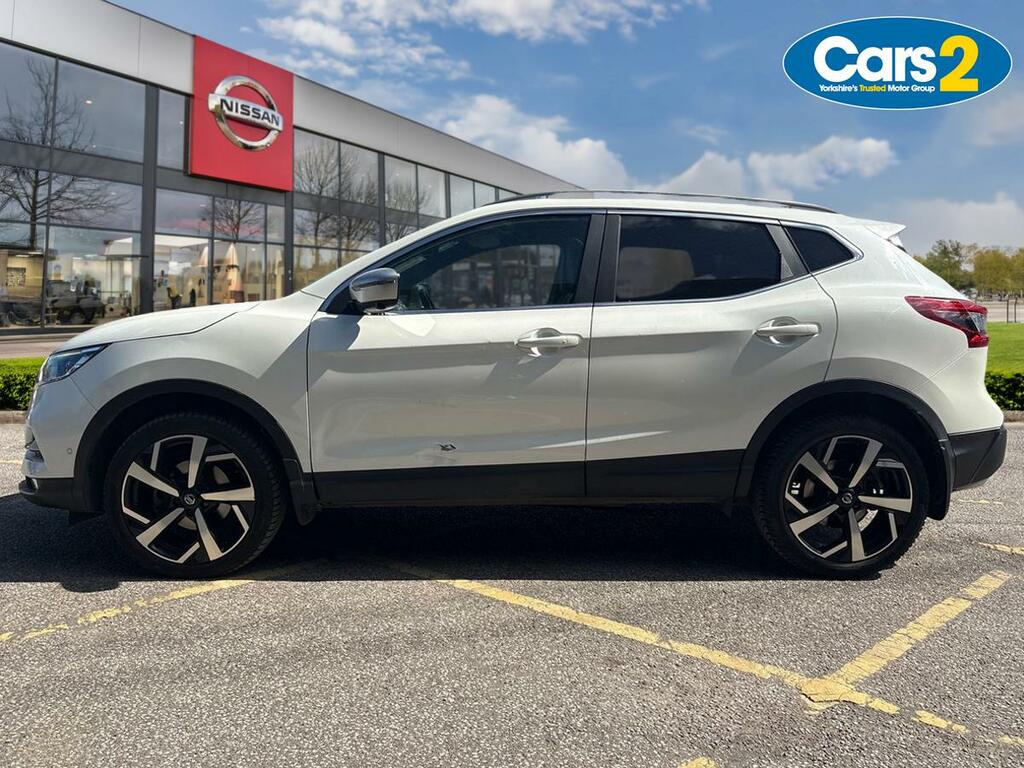 Nissan Qashqai 1.5 Dci Tekna White #6