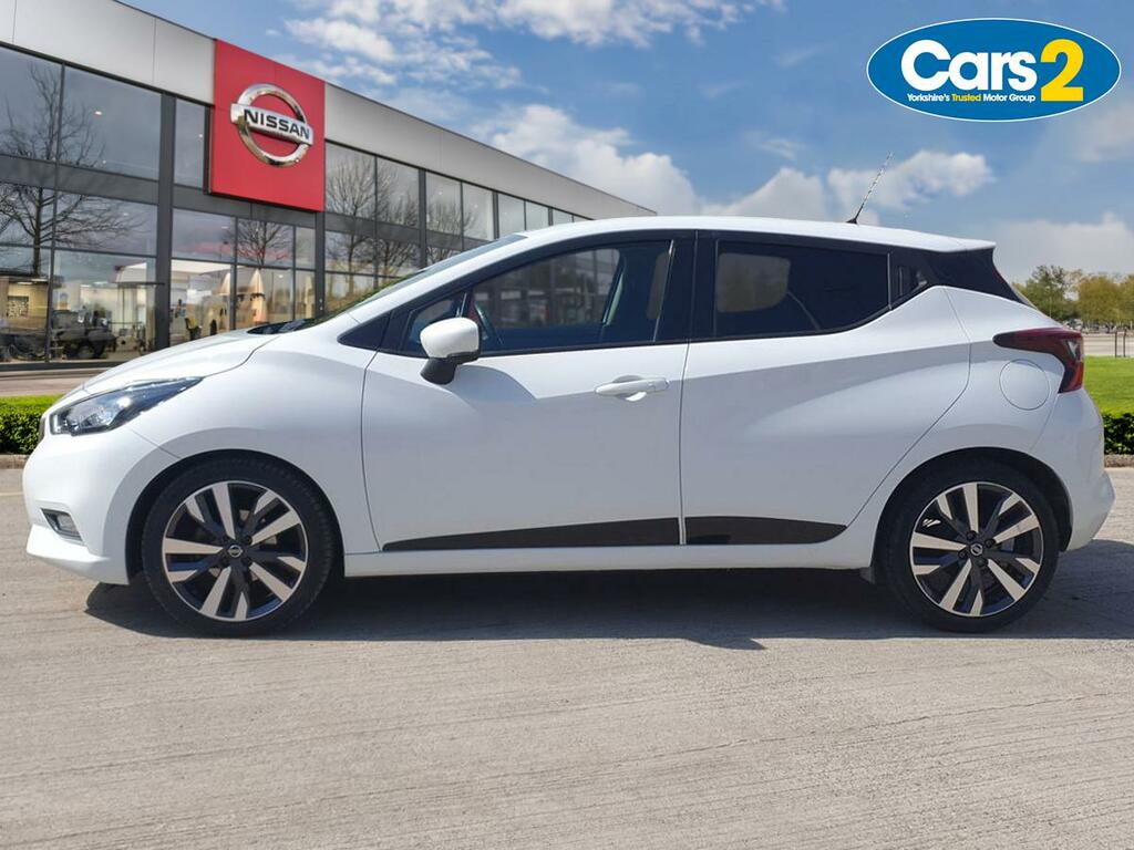 Nissan Micra 1.0 Ig-t 92 Tekna Cvt BG22ZHA White #6