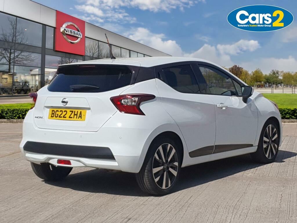 Nissan Micra 1.0 Ig-t 92 Tekna Cvt BG22ZHA White #3