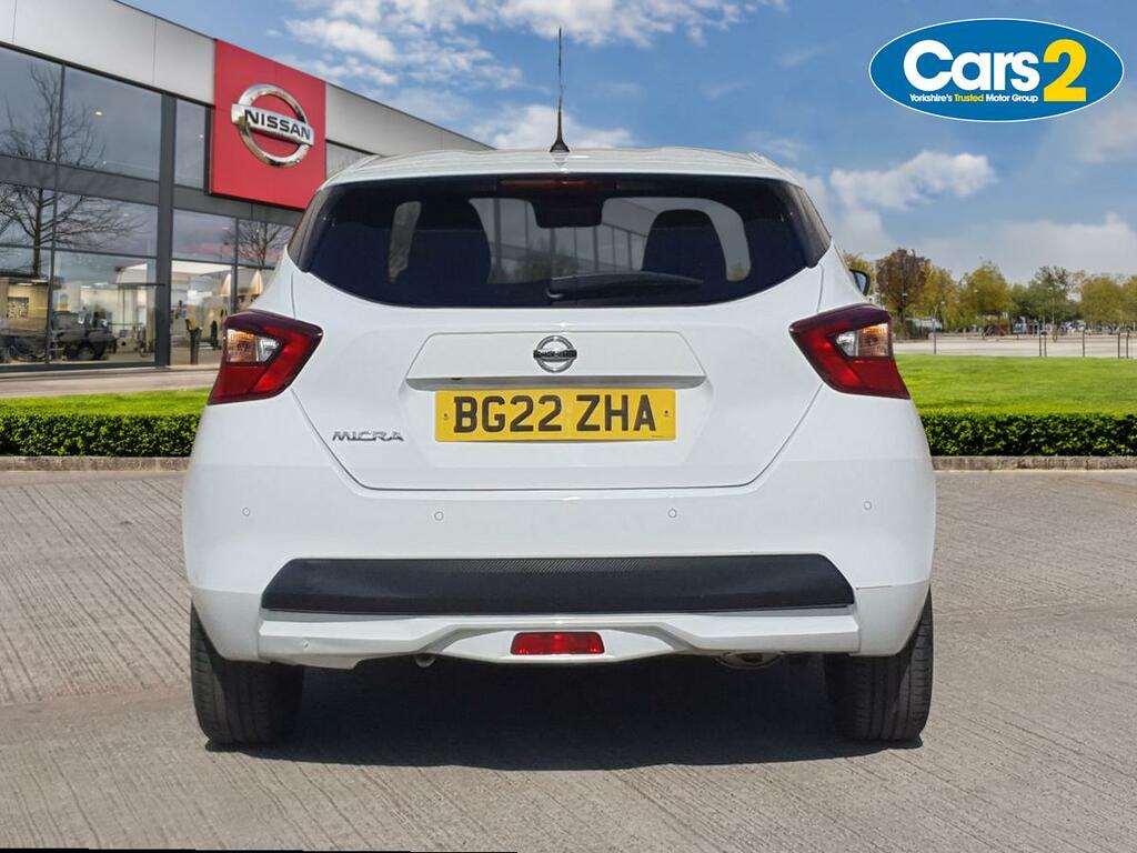 Nissan Micra 1.0 Ig-t 92 Tekna Cvt BG22ZHA White #4