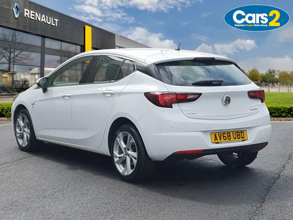 Vauxhall Astra 1.0T Ecotec Sri AV68UBD White #5