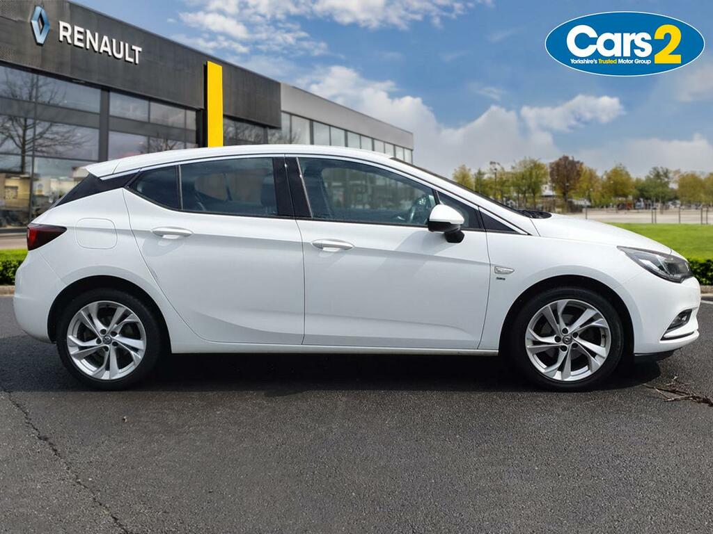 Vauxhall Astra 1.0T Ecotec Sri AV68UBD White #2