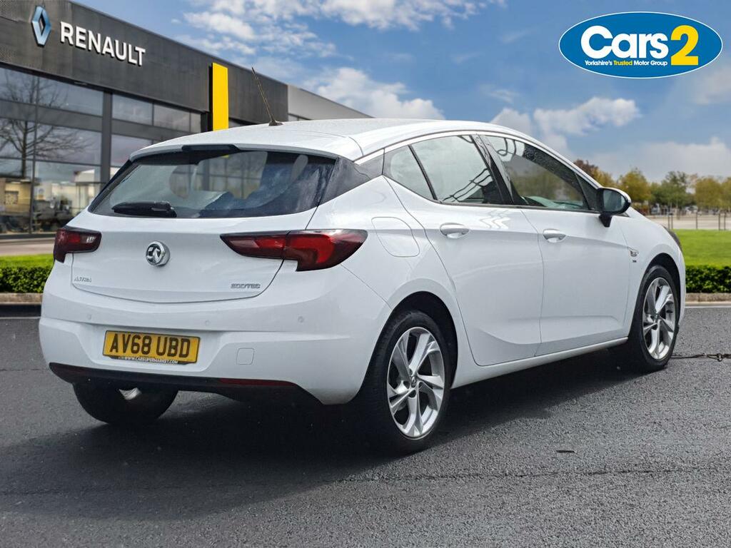 Vauxhall Astra 1.0T Ecotec Sri AV68UBD White #3