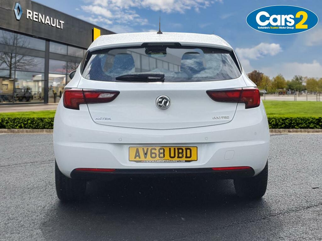Vauxhall Astra 1.0T Ecotec Sri AV68UBD White #4