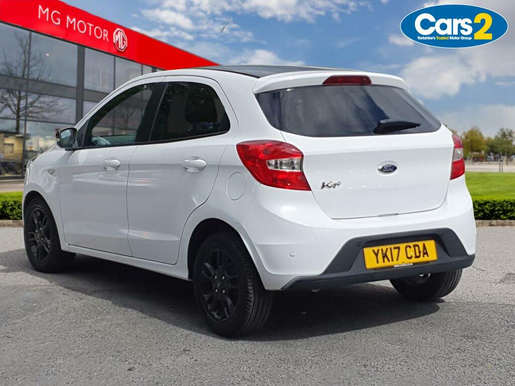 Ford KA+ 1.2 85 Zetec White Edition YK17CDA White #5