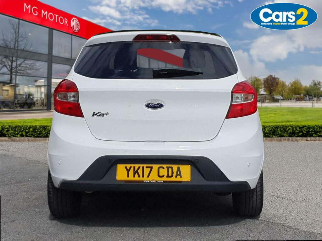 Ford KA+ 1.2 85 Zetec White Edition YK17CDA White #4