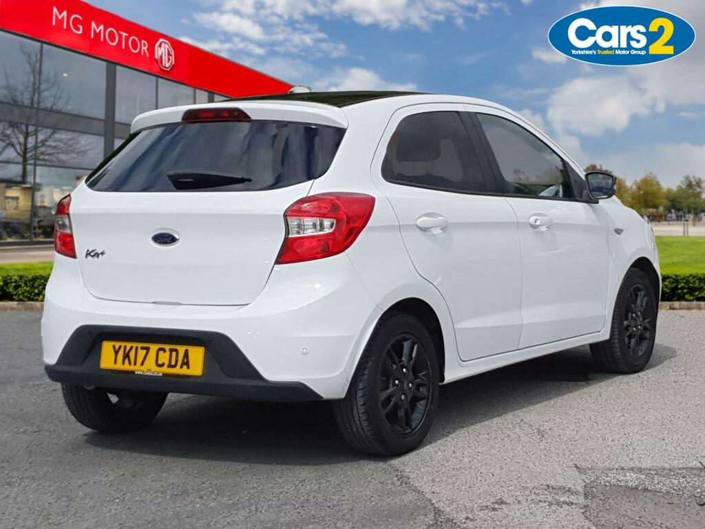 Ford KA+ 1.2 85 Zetec White Edition YK17CDA White #3