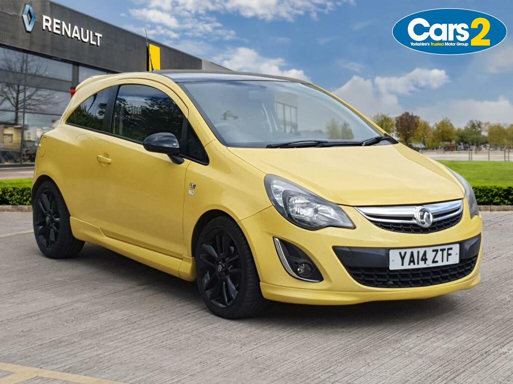 Vauxhall Corsa 1.2 Limited Edition Yellow