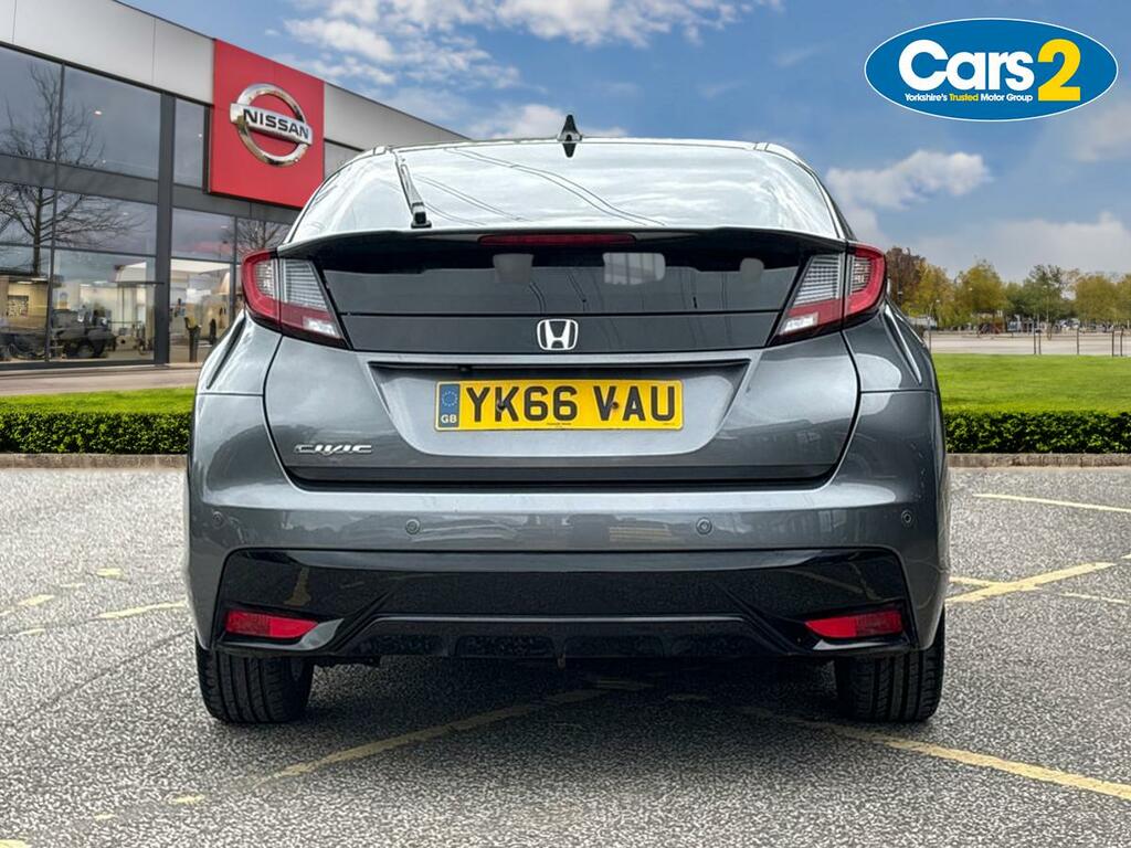 Honda Civic 1.6 I-dtec Sport YK66VAU Silver #4