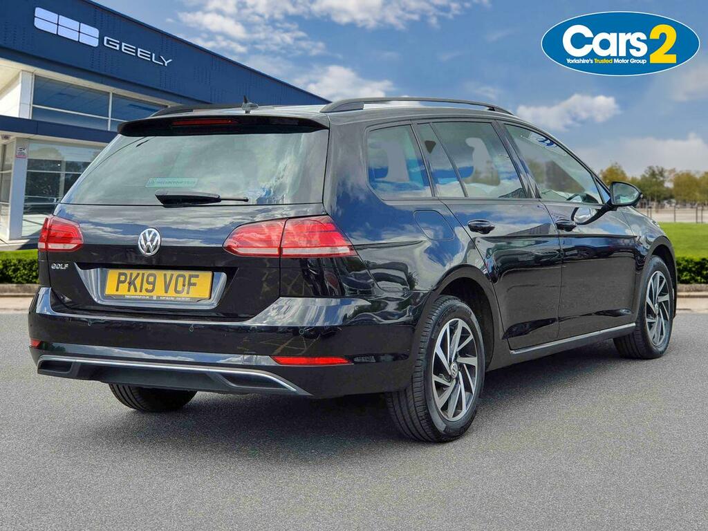 Volkswagen Golf 1.6 Tdi Match Dsg PK19VOF Black #3