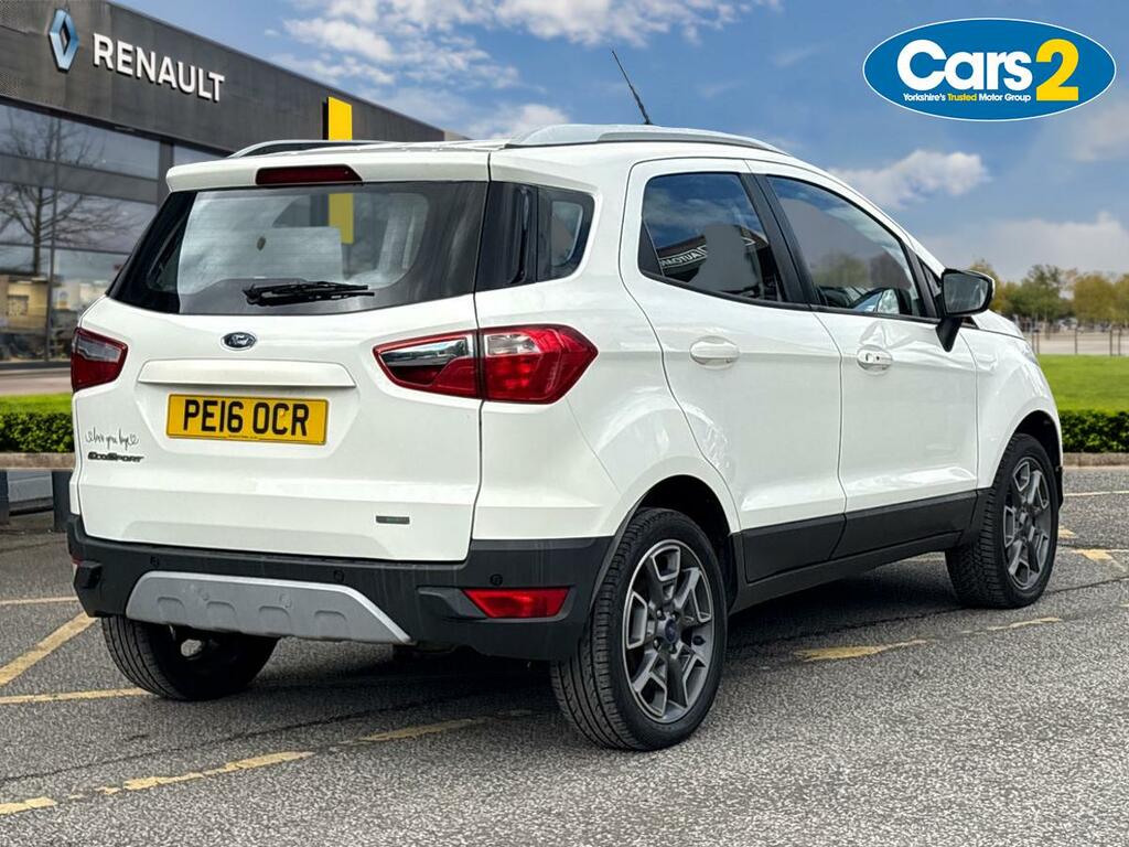 Ford Ecosport 1.0 Ecoboost Titanium PE16OCR White #3