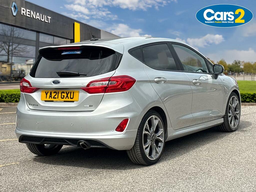 Ford Fiesta 1.0 Ecoboost Hybrid Mhev 125 St-line X Edition YA21GXU Silver #3