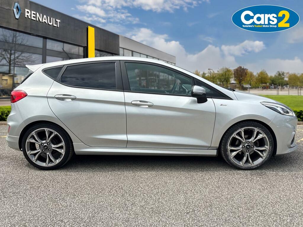 Ford Fiesta 1.0 Ecoboost Hybrid Mhev 125 St-line X Edition YA21GXU Silver #2