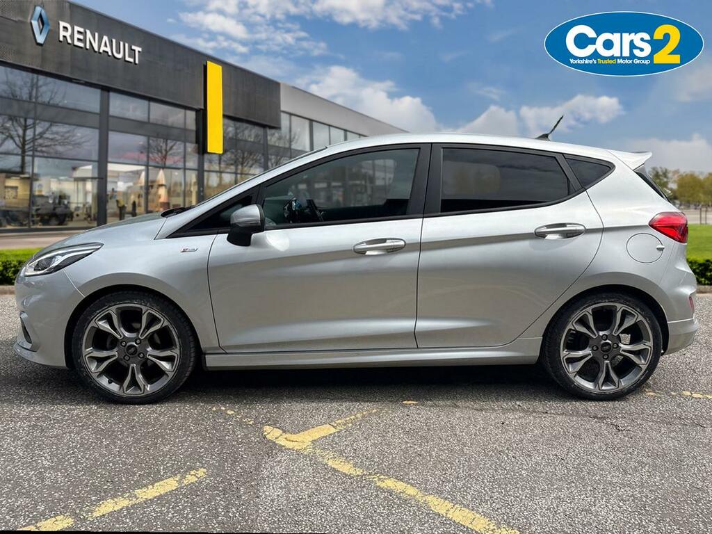 Ford Fiesta 1.0 Ecoboost Hybrid Mhev 125 St-line X Edition YA21GXU Silver #6
