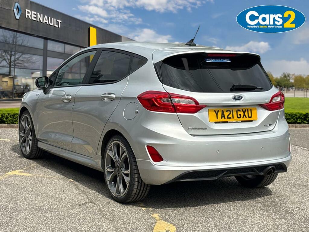 Ford Fiesta 1.0 Ecoboost Hybrid Mhev 125 St-line X Edition YA21GXU Silver #5