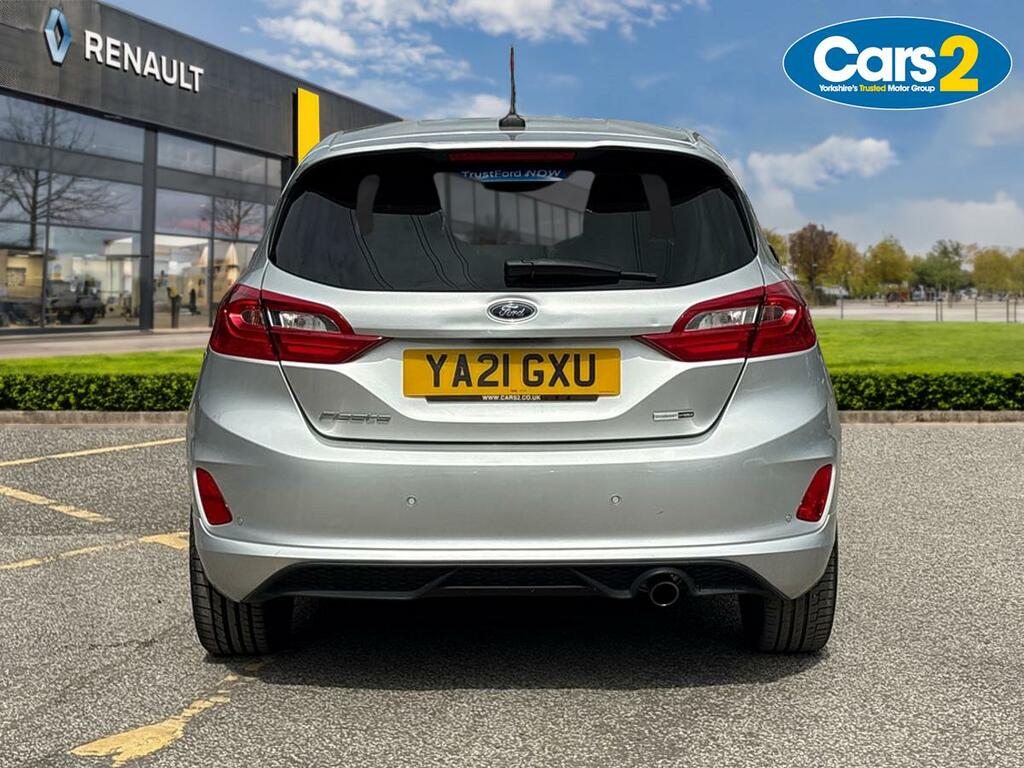 Ford Fiesta 1.0 Ecoboost Hybrid Mhev 125 St-line X Edition YA21GXU Silver #4