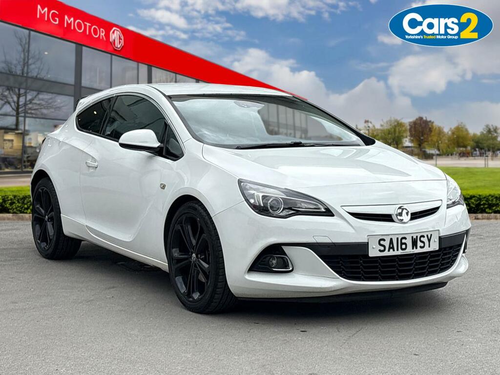 Vauxhall Astra GTC 1.4T 16V Limited Edition White