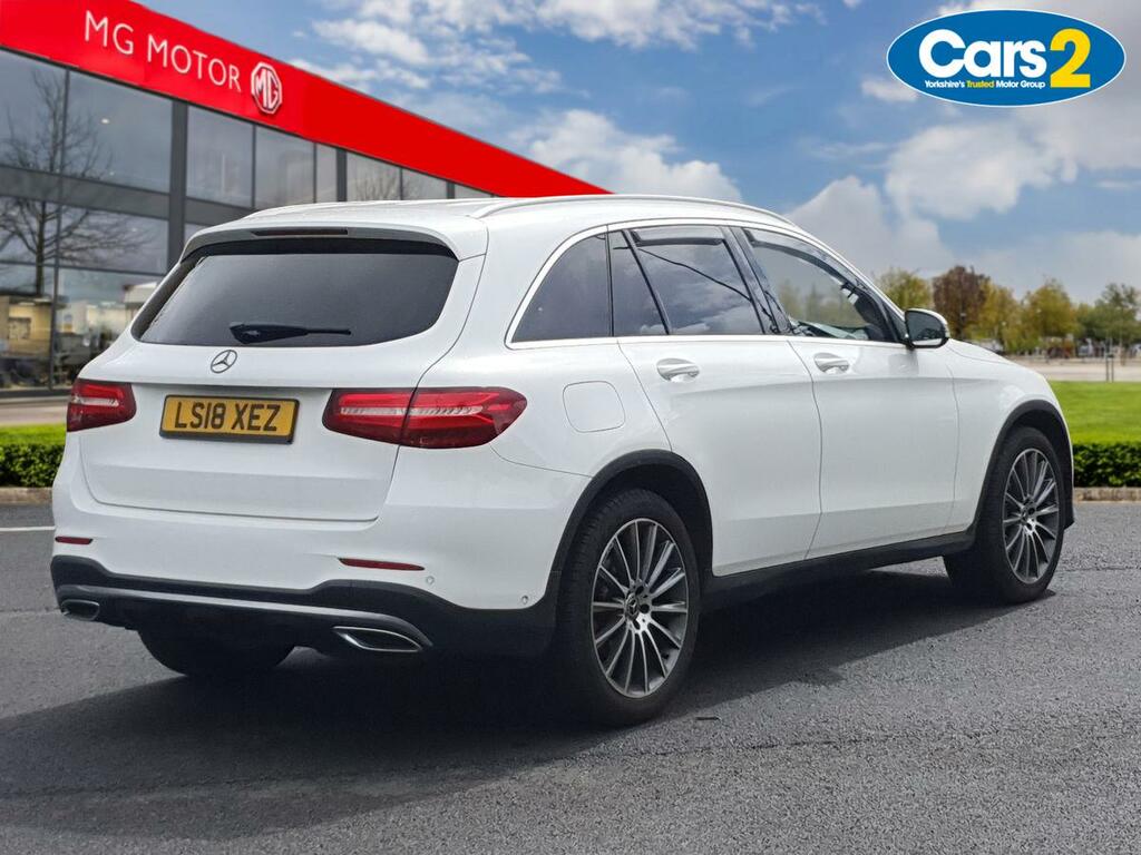 Mercedes-Benz GLC Class Glc 220D 4Matic Amg Line 9G-tronic LS18XEZ White #3