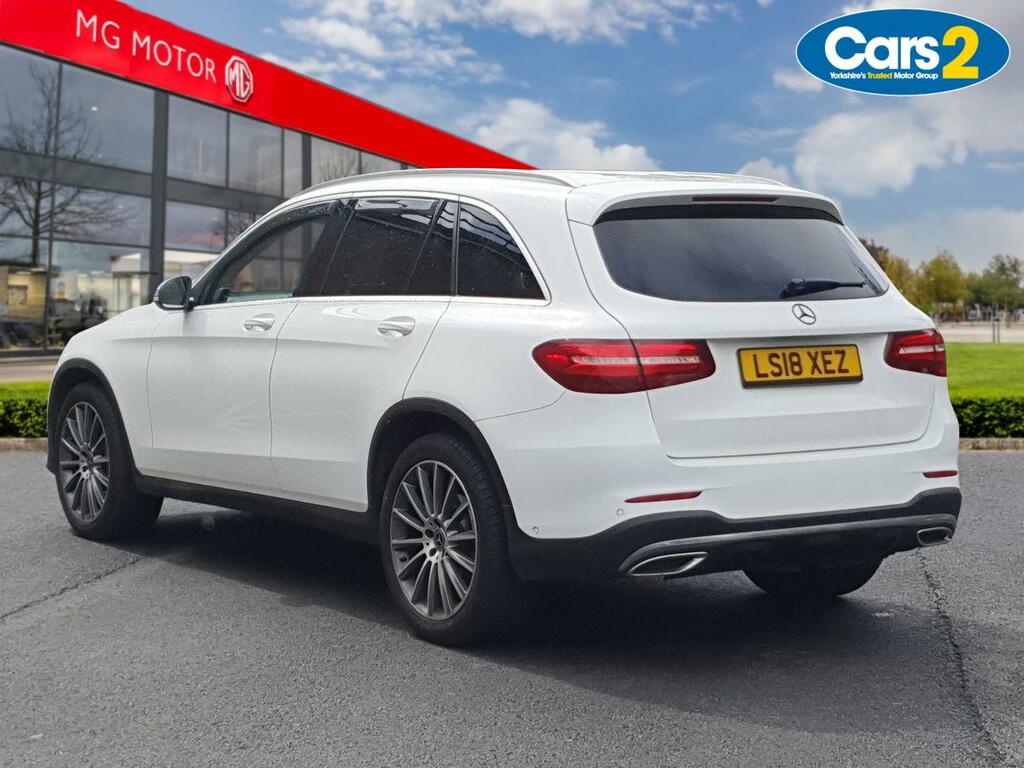 Mercedes-Benz GLC Class Glc 220D 4Matic Amg Line 9G-tronic LS18XEZ White #5