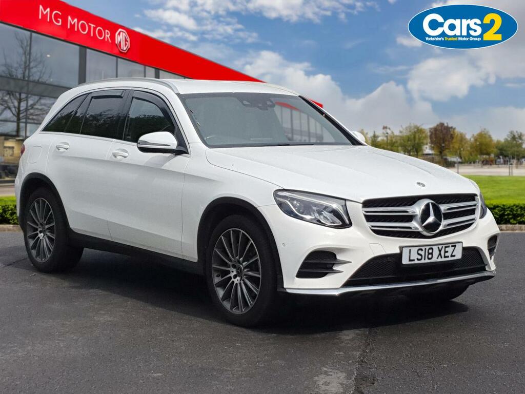Mercedes-Benz GLC Class Glc 220D 4Matic Amg Line 9G-tronic White