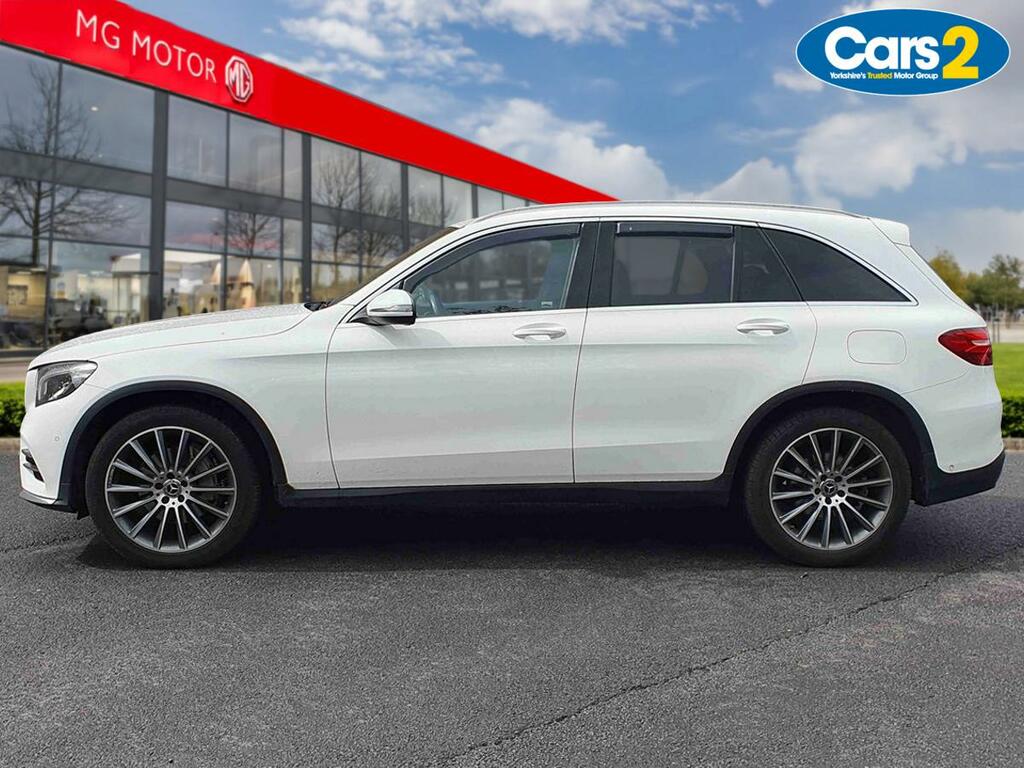 Mercedes-Benz GLC Class Glc 220D 4Matic Amg Line 9G-tronic LS18XEZ White #6